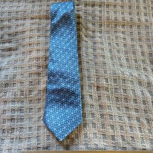 Bijoux Terner  Blue Floral Men's Tie 100% Silk